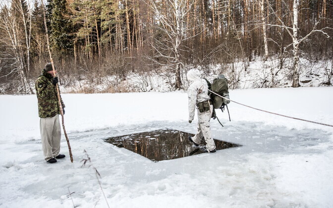 Eesti ja liitlaste snaiprid harjutasid talvistes tingimustes tegutsemist.