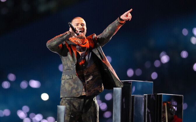 Justin Timberlake'i Super Bowli poolaja show