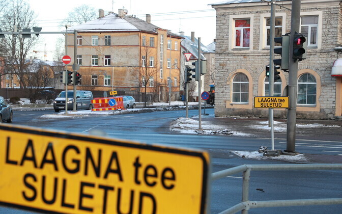 Liikluskorralduse muudatused Laagna teel ja Türnpu tänaval