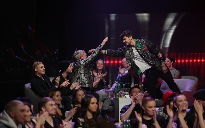 Съёмки первого полуфинала конкурса Eesti Laul, Элина Нечаева