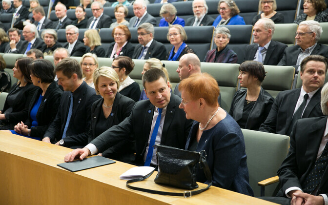 Eesti 100. sünnipäeva aktus ja vastuvõtt Turu Ülikoolis.
