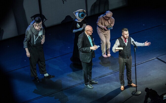 Вручение театральных премий в Кукольном театре.