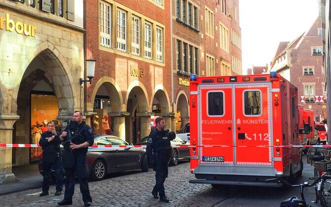 Politsei on piiranud sündmuskoha.