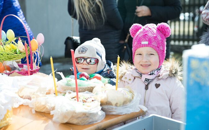 Освящение куличей к Пасхе