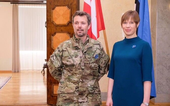 President Kersti Kaljulaid kohtus Taani kroonprintsi Frederikiga.