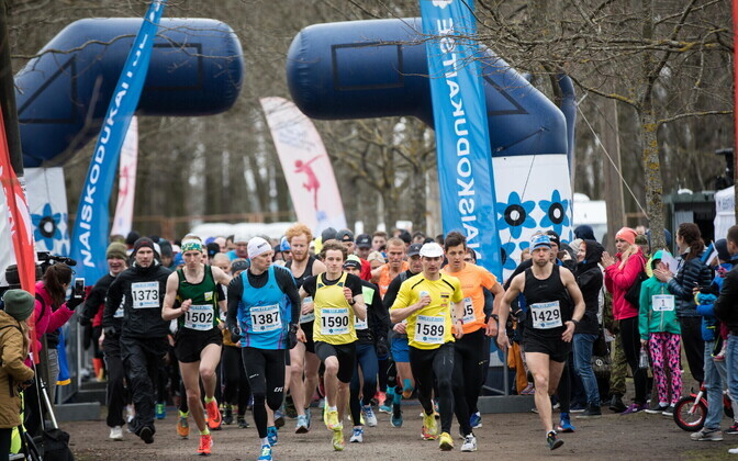 В Таллинне прошел забег в поддержку ветеранов.