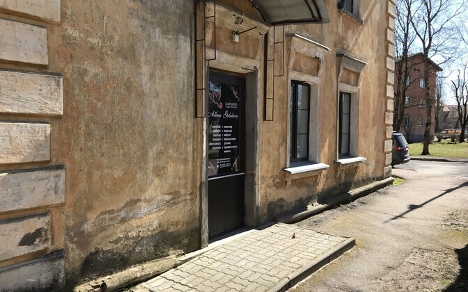 Салон красоты на улице Юхкентали, где произошло убийство.