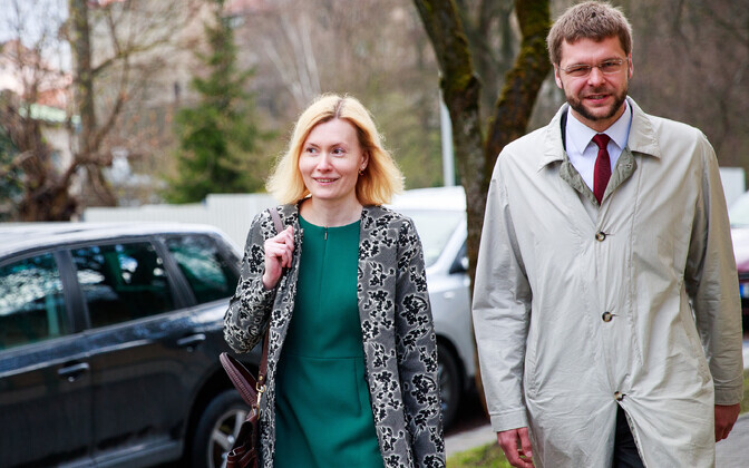 Правление соцдемов встретилось с Рийной Сиккут.