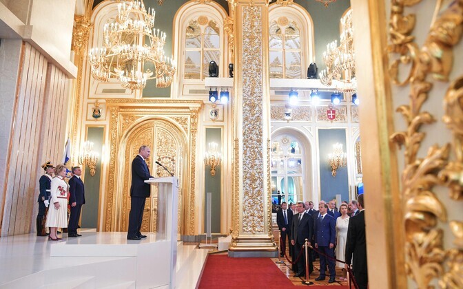 Vladimir Putin andis ametivande neljandaks ametiajaks Venemaa presidendina.