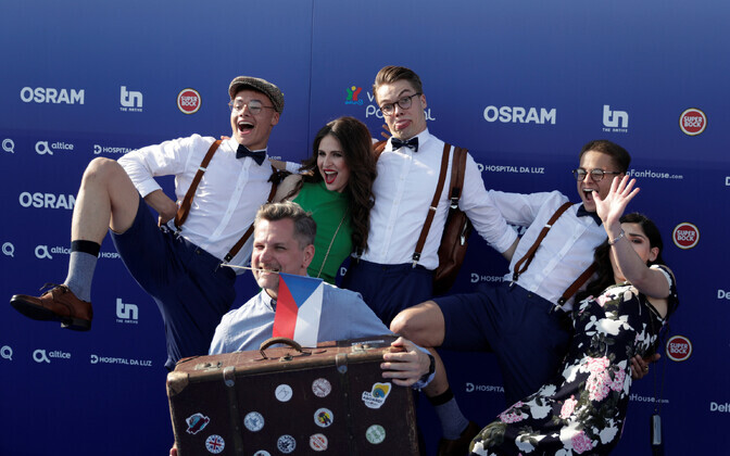 63. Eurovisiooni punane vaip, Tšehhi esindaja Mikolas Josef