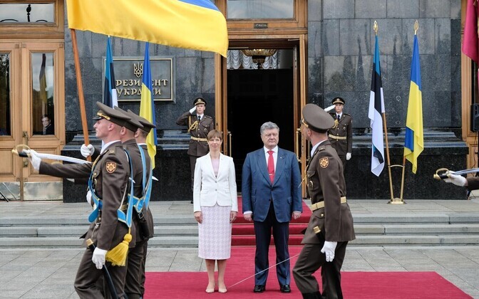 Визит Керсти Кальюлайд в Украину.