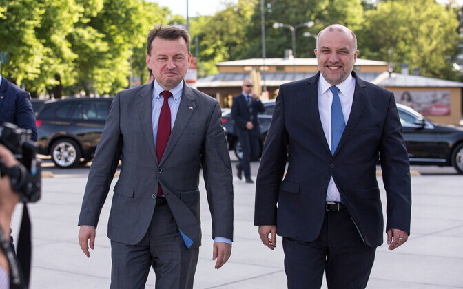 Eestisse saabus visiidile Poola kaitseminister Mariusz Błaszczak.