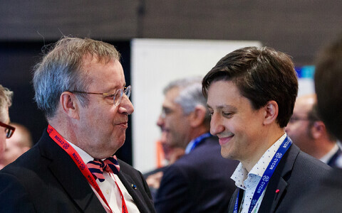 Eesti eelmine riigipea Toomas Hendrik Ilves poeg Luukas Kristjan Ilvesega