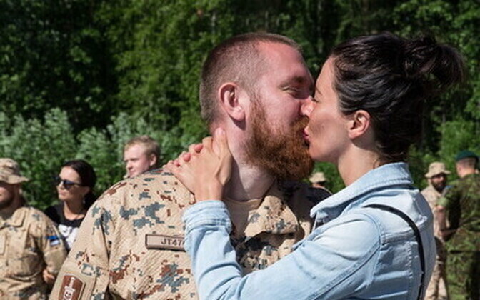 Взвод ESTPLA-27 отправился в Афганистан.