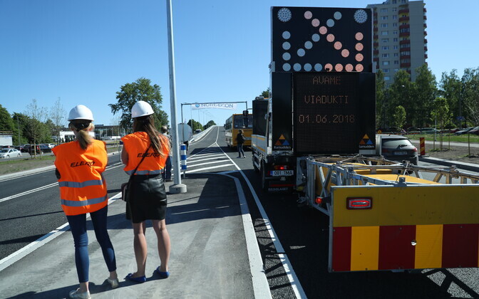 Открытие виадука в Хааберсти.