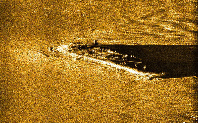 Õppuse Open Spirit käigus leitud vrakk