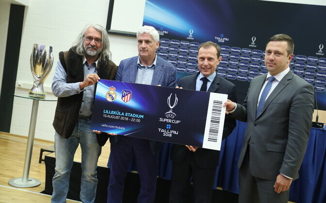 Пресс-конференция Суперкубка УЕФА.