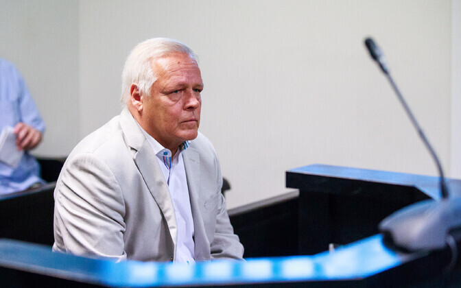 Тоомас Ристлаан в суде.