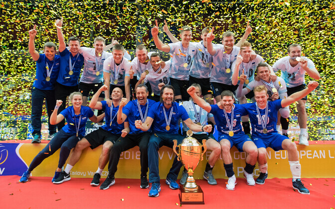 Eesti meeste võrkpallikoondis võitis Euroopa Kuldliiga