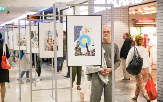 Vilen Künnpu näituse avamine Viru keskuses