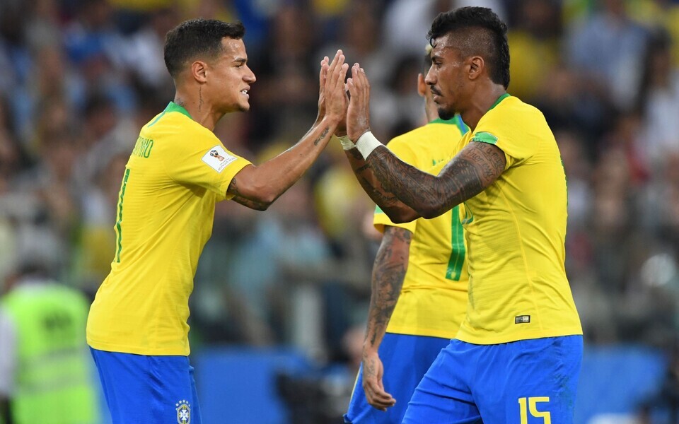 Philippe Coutinho ja Paulinho