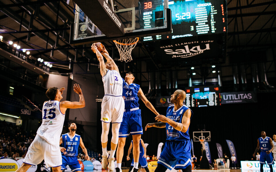 Eesti - Kreeka MM-kvalifikatsiooniturniiri esimese ringi viimane kohtumine