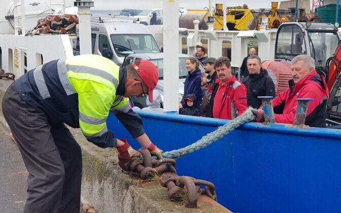 Паром Amalie вышел 3 июля в море.