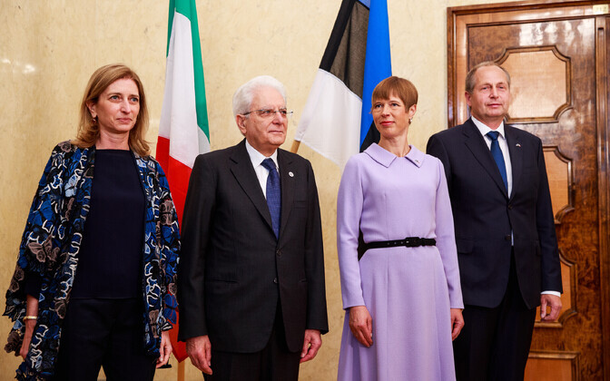Визит президента Италии Серджо Маттарелла в Эстонию