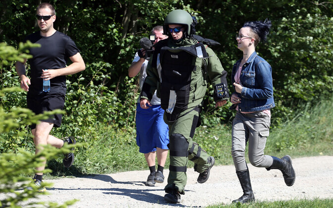 Demineerijate kutsevõistlus Lammasmäel.