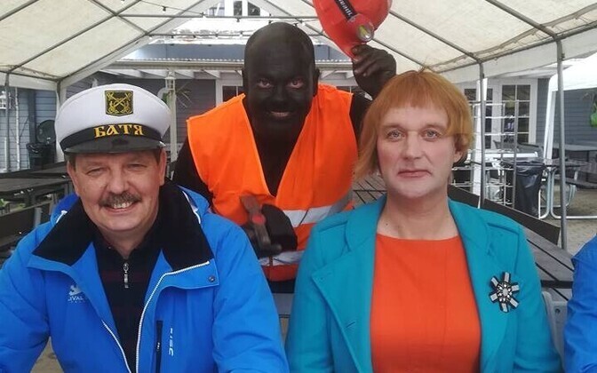 Photos from the the Tallinn City Government's recent summer days event. Tallinn Mayor Taavi Aas (left), Talvo Rüütelmaa (centre).