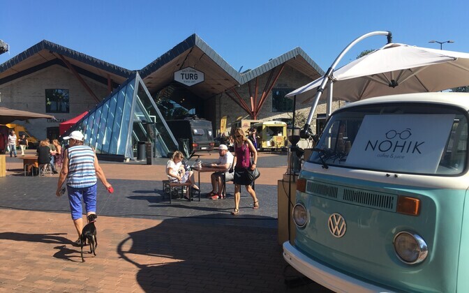 Tänavatoidu kolmapäev Balti jaama turul