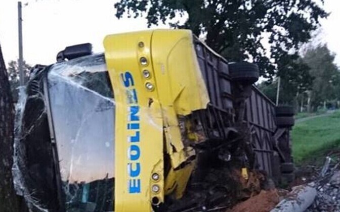 Bussiõnnetus Valgevenes