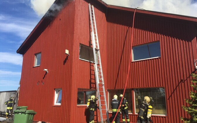 Пожар в ресторане NEEM