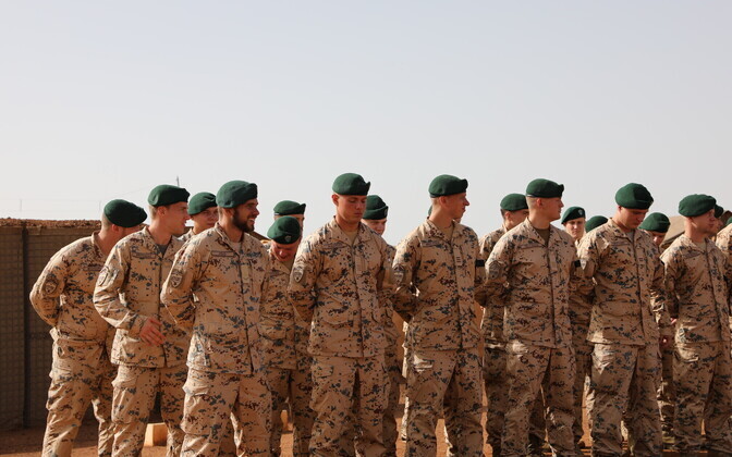 Eesti jalaväeüksus Malis alustas teenistust.