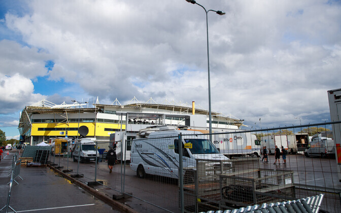 Lilleküla staadioni ettevalmistamine finaaliks