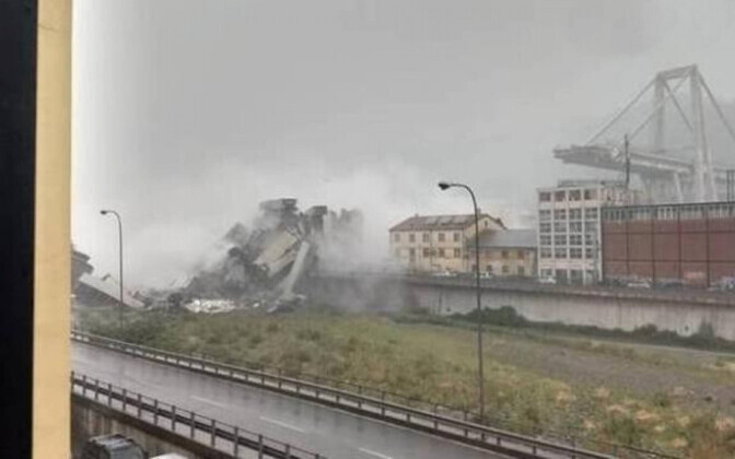 Sillavaring Genova lähistel.