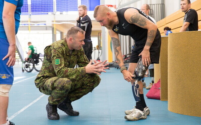 Ветераны готовились к играм Непобежденных