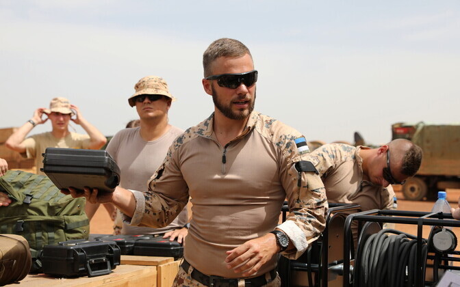 Эстонские военные в Мали.