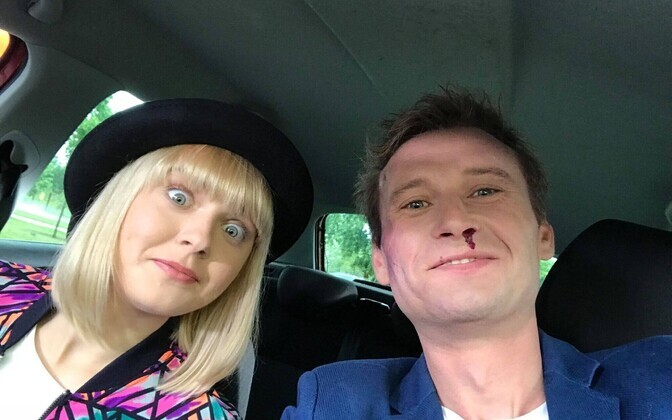 Анастасия Коледа (Аня Тамм) и Сергей Рымар (Артур).