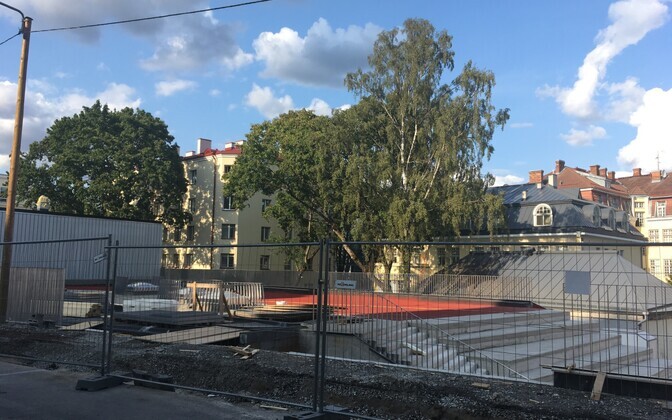 Prantsuse lütseumi võimla 17. augustil.