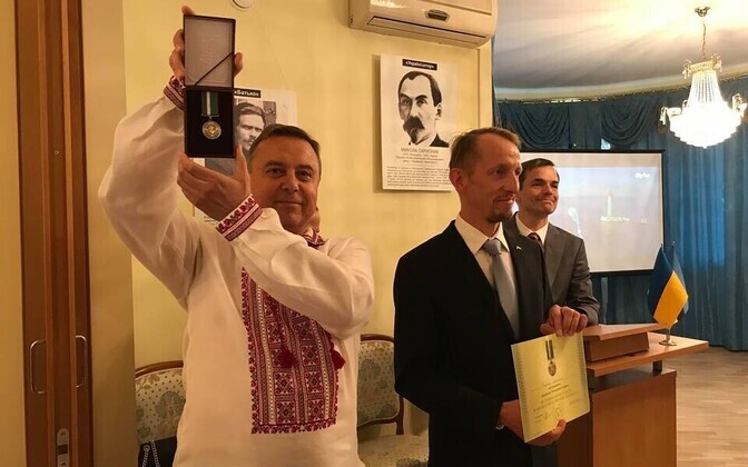 В Посольстве Украины в Эстонии отметили День независимости Украины.