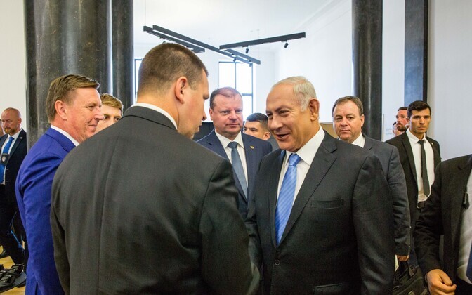 Balti peaministrid kohtusid Benjamin Netanyahuga