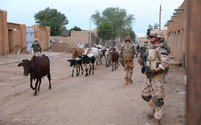 Эстонские военные в Мали