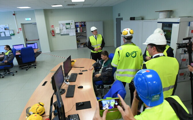 Auvere elektrijaama avamine