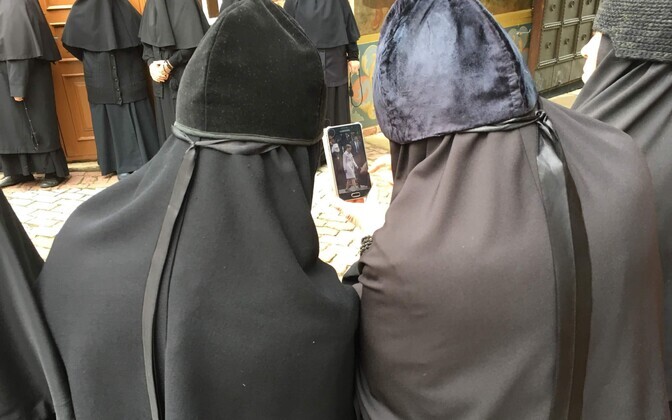 Президент посетила Пюхтицкий монастырь