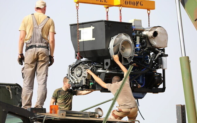 Эстонские военные в Мали.