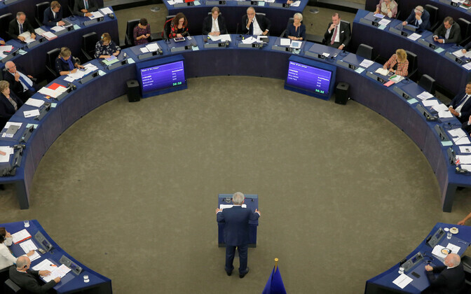 Президент Европейской комиссии Жан-Клод Юнкер выступил с ежегодным посланием о состоянии дел в ЕС.