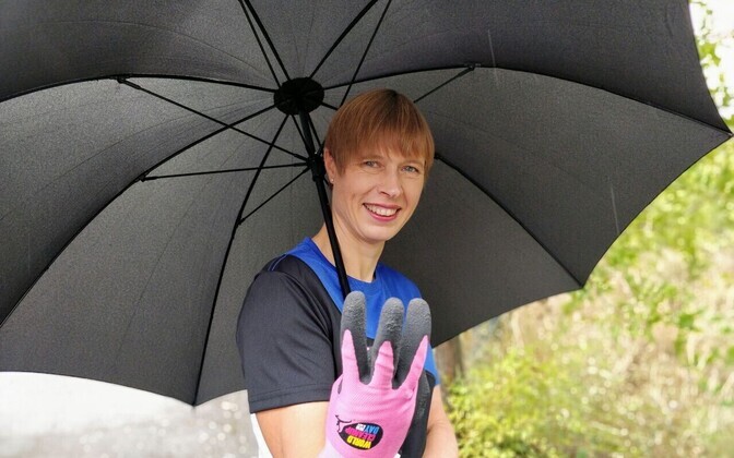 Kaljulaid osales maailmakoristuspäeval Ukrainas