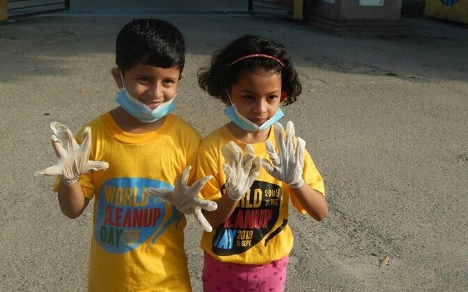 Maailmakoristuspäeva talgutest võtavad osa ligi 150 riiki üle kogu maailma.