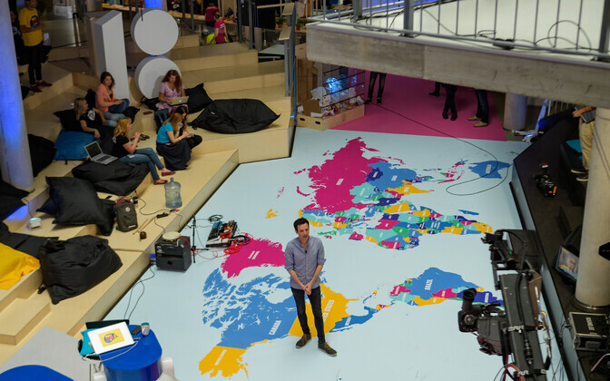 Maailmakoristuspäeva staap Tallinna Ülikoolis.